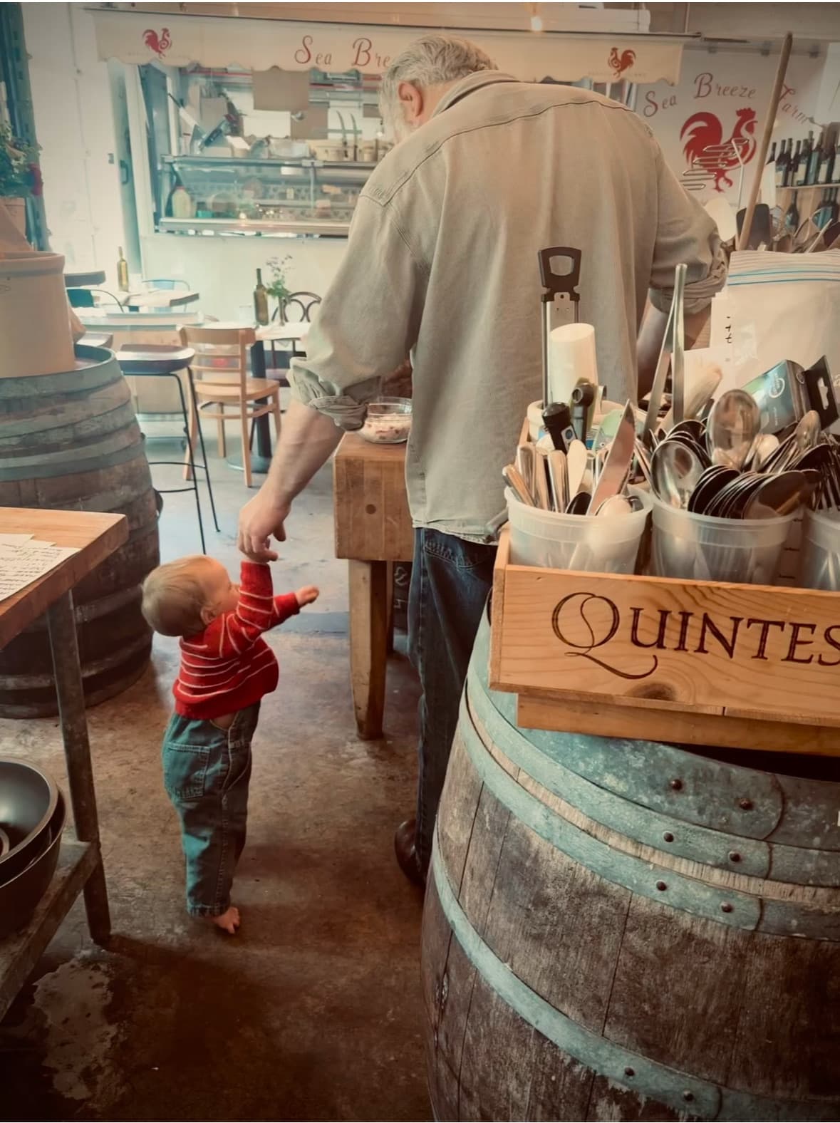 Dinner at Coq au Vin